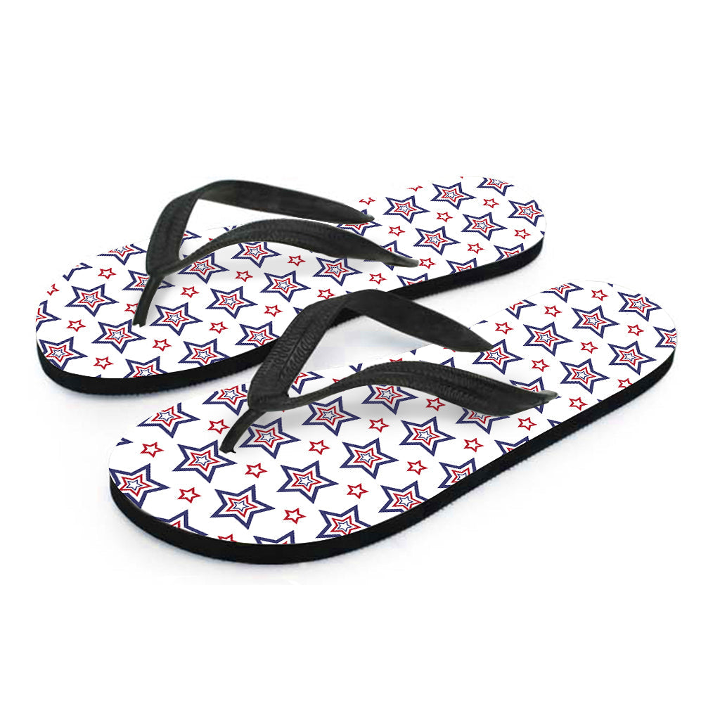 Star-Spangled Hawaiian Style: USA Patterned Flip Flops Outfit - 2