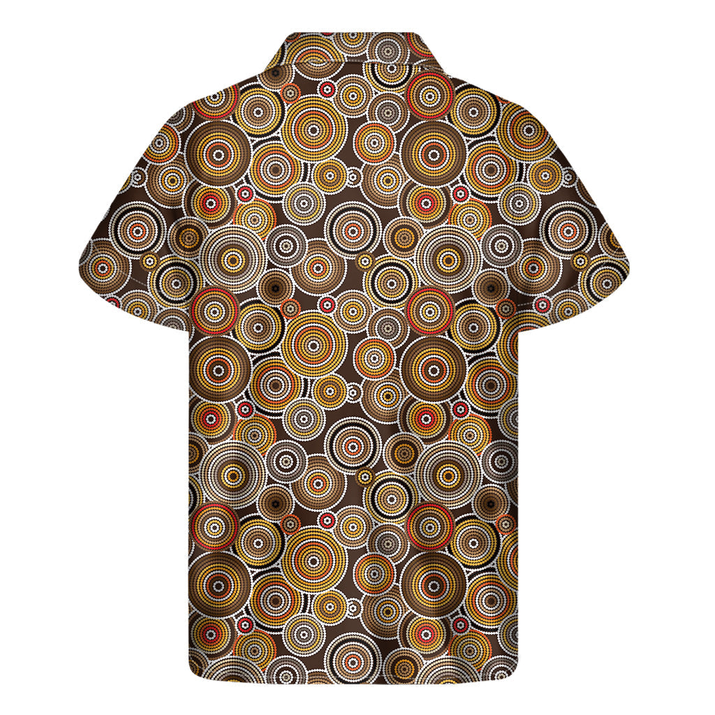 Tropical Vibes: Aboriginal Art Dot Pattern Hawaiian Shirt - 2
