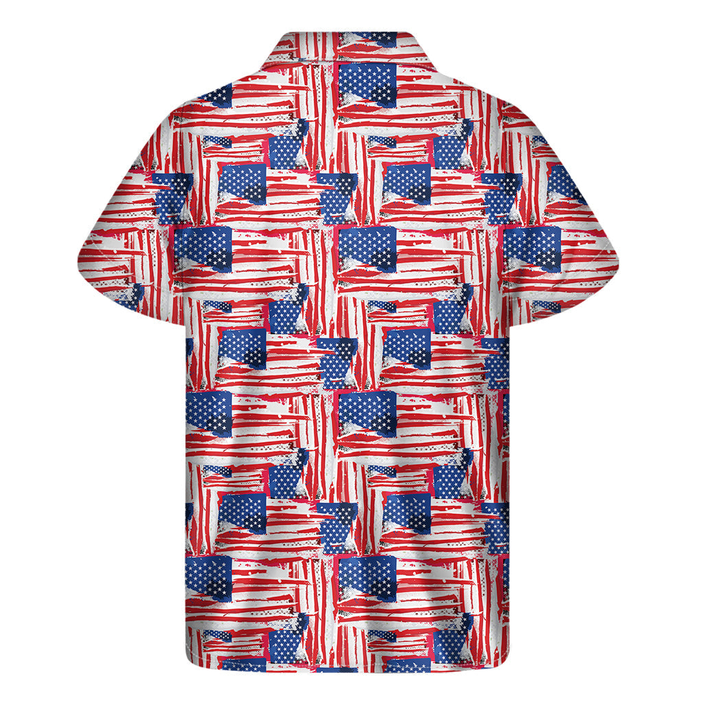 Abstract Hawaiian Print Short Sleeve Shirt for Men - 2