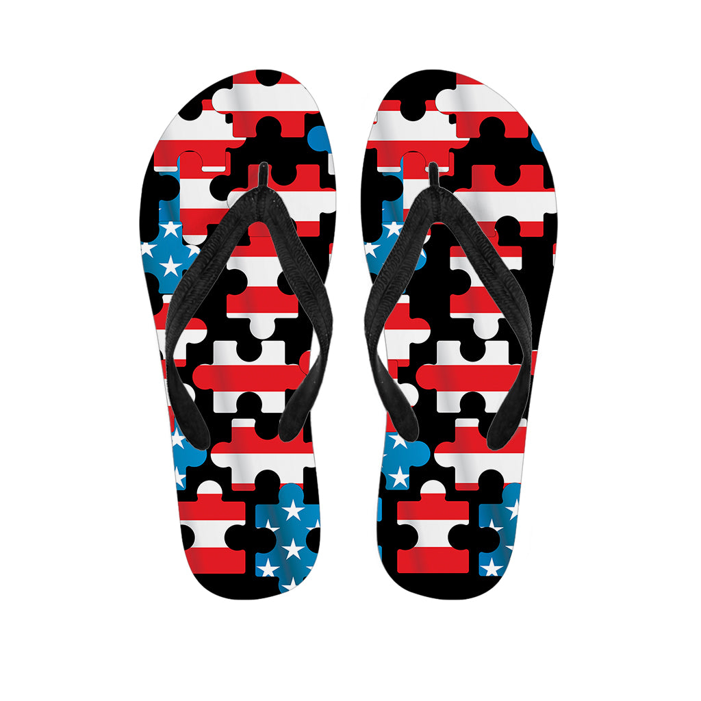 Hawaiian Flag Print Flip Flops: The Perfect Addition to Your Aloha Attire - 1