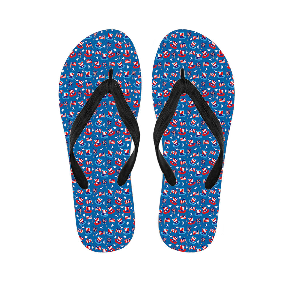 Step into Freedom: American Independence Day Flip Flops for Hippie Style - 1