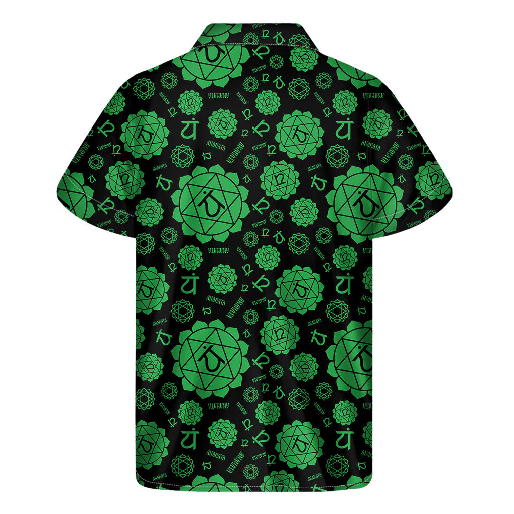 Anahata Chakra Hawaiian Men's Short Sleeve Shirt - 2