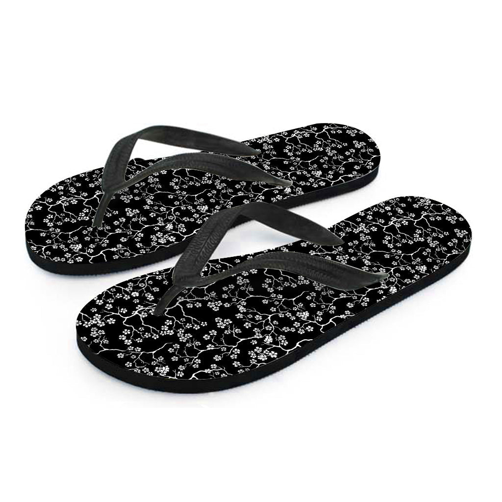 Cherry Blossom Chic: Hawaiian Flip Flops with Style - 2