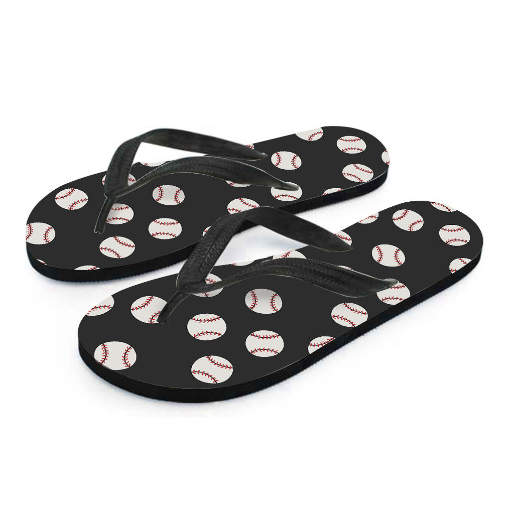 Island Style: Hawaiian Baseball Pattern Flip Flops Outfit - 2
