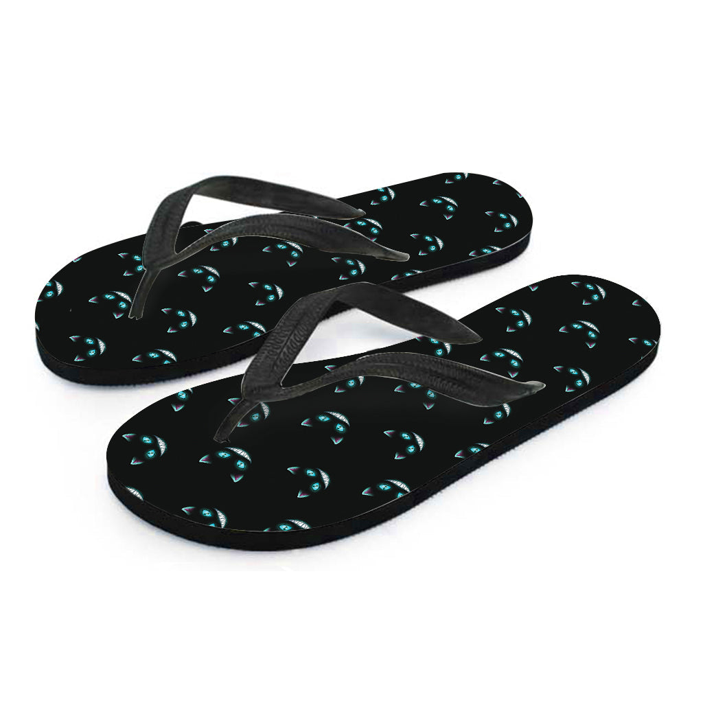 Cheshire Cat Print Hawaiian Flip Flops: The Perfect Island Style Touch - 2