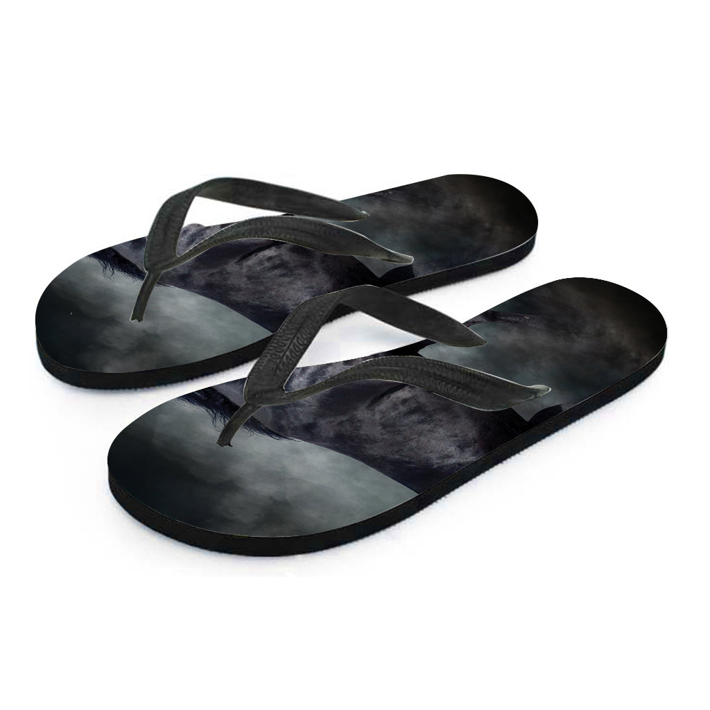 Black Stallion Hawaiian Flip Flops: The Perfect Accessory for Your Hawaiian Outfit - 2