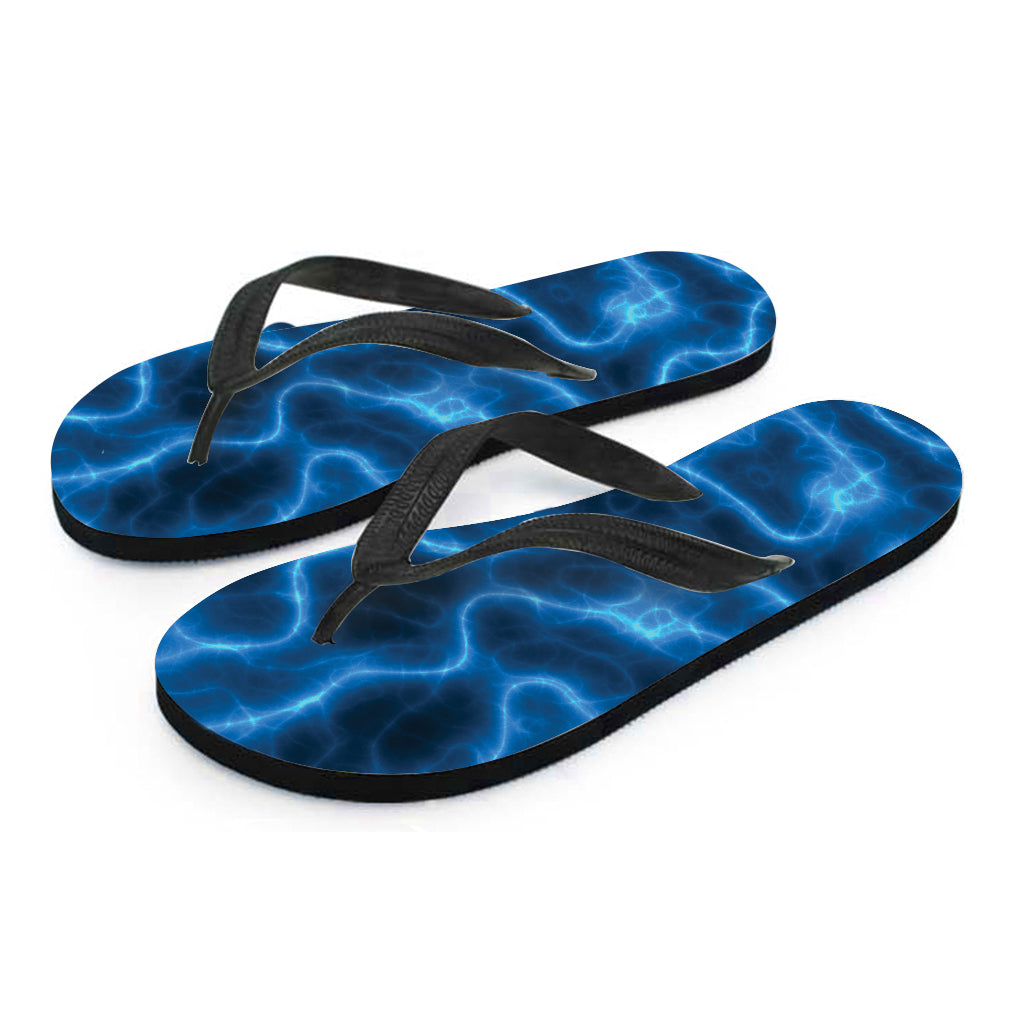 Blue Plasma Hawaiian Flip Flops: The Perfect Accessory for Your Island Attire - 2