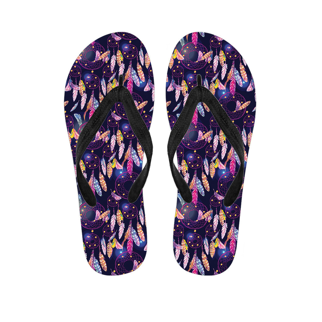 Boho Dream Catcher Pattern Hawaiian Flip Flops - 1