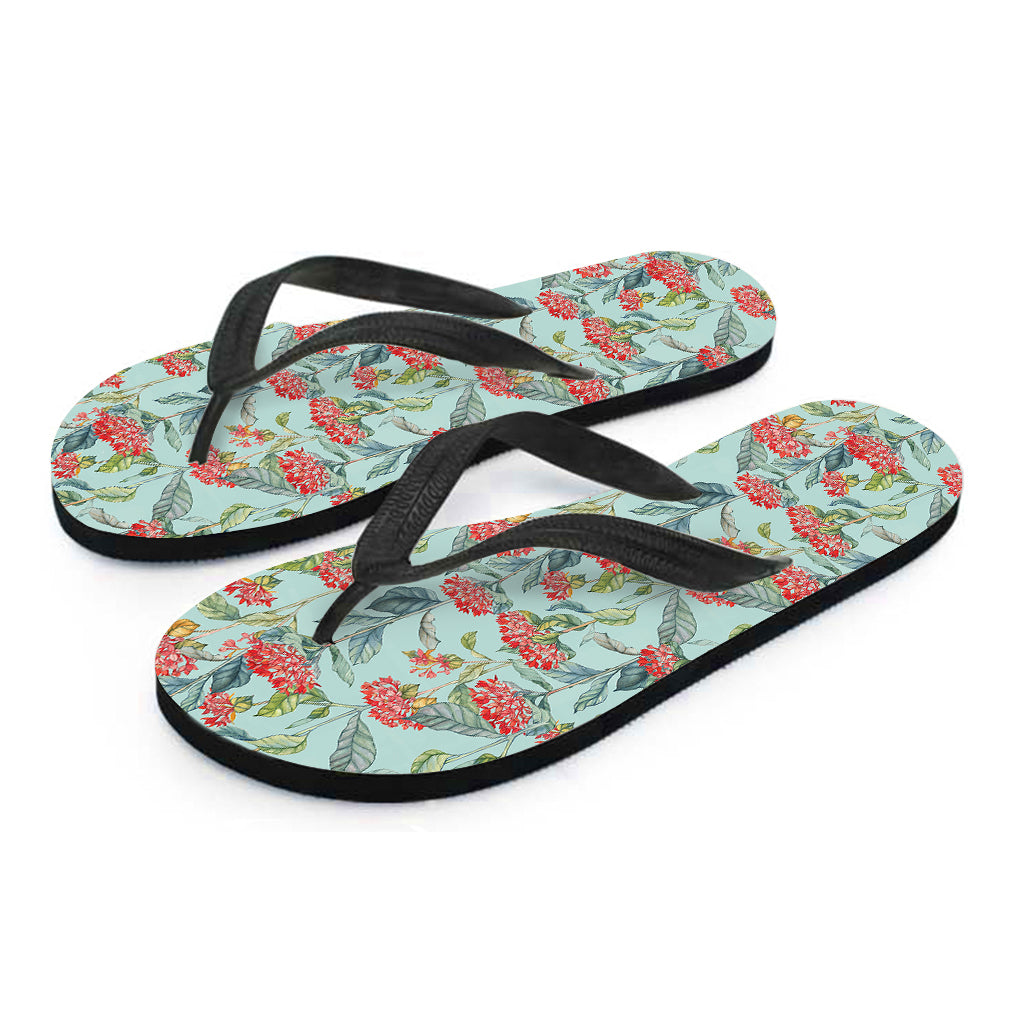 Bouvardia Hawaiian Print Flip Flops: The Perfect Addition to Your Island Attire - 2