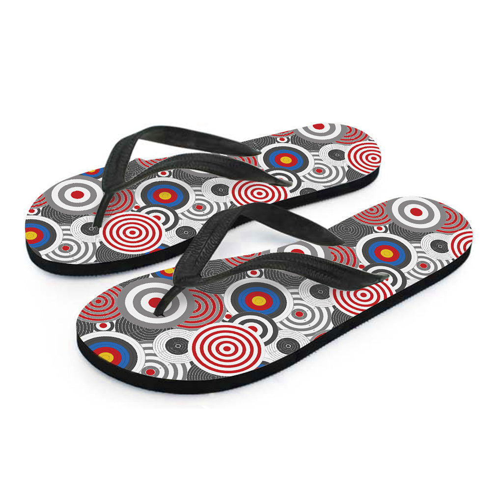 Bullseye Target Hawaiian Flip Flops: Complete Your Aloha Outfit! - 2