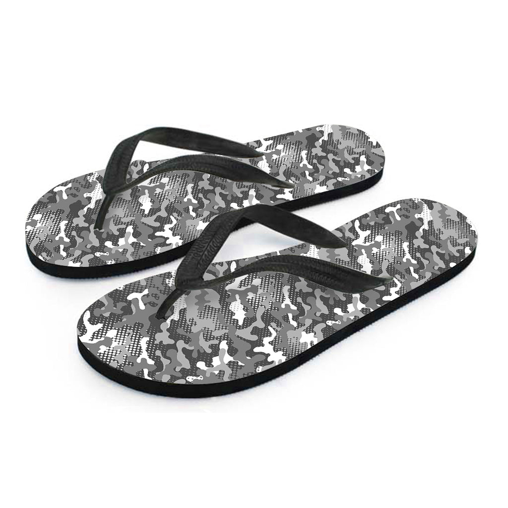 Camouflage Dazzle Hawaiian Flip Flops: The Perfect Accessory for Your Island Outfit - 2