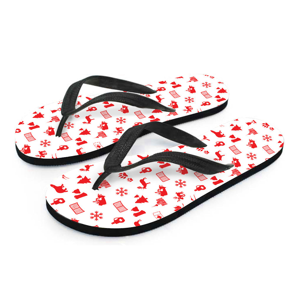 Tropical Bliss: Hawaiian Outfit Flip Flops - 2