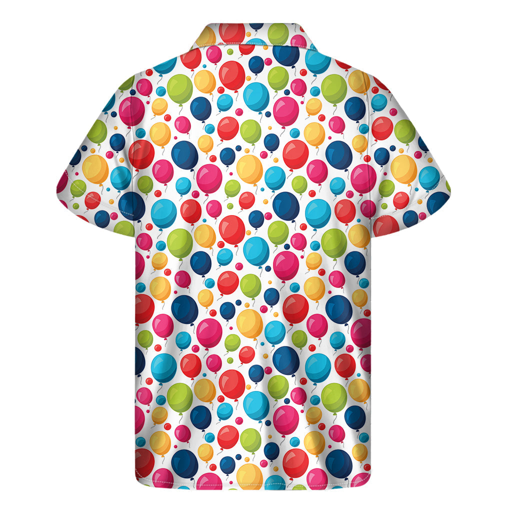 Tropical Balloon Bliss Hawaiian Short Sleeve Shirt - 2