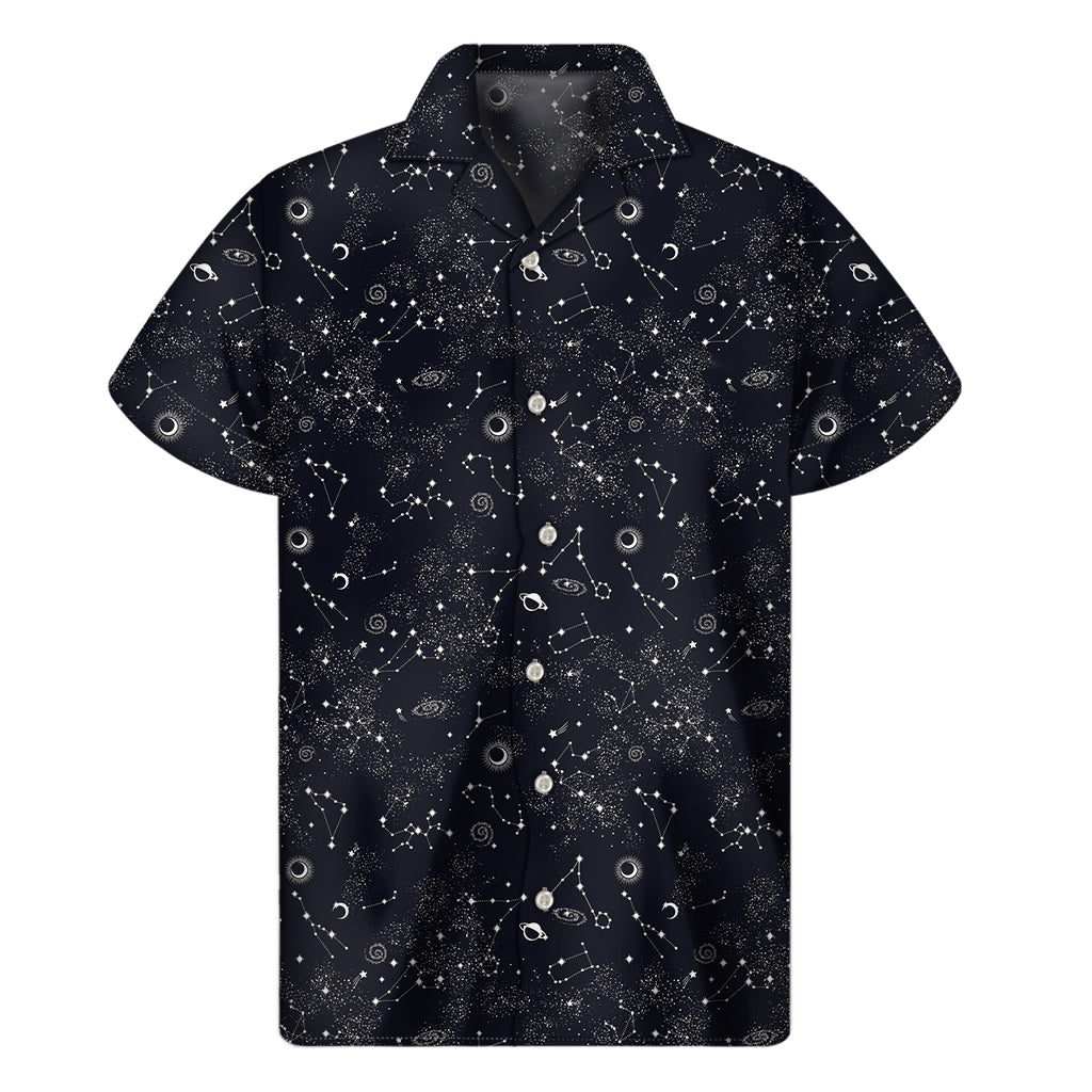 Galactic Vibes Hawaiian Short Sleeve Shirt - 1