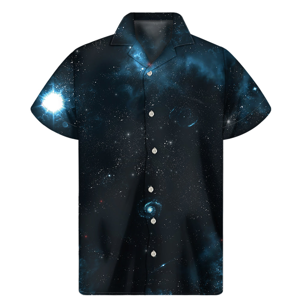 Deep Space Hawaiian Short Sleeve Shirt - 1