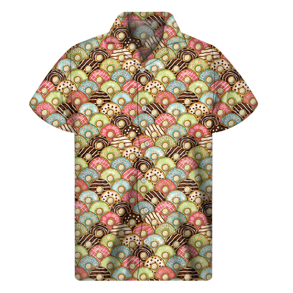 Donut Delight Hawaiian Short Sleeve Shirt - 1