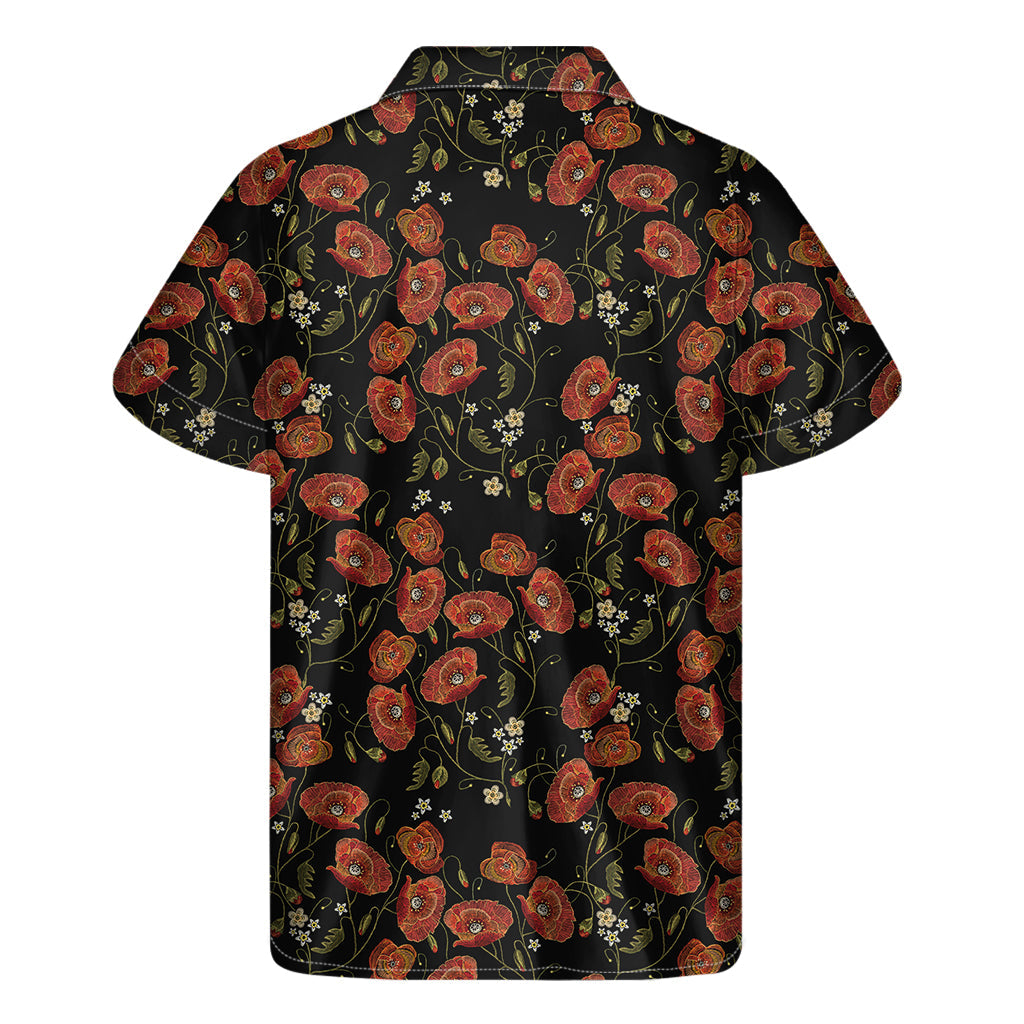 Island Breeze Embroidered Hawaiian Short Sleeve Shirt - 2