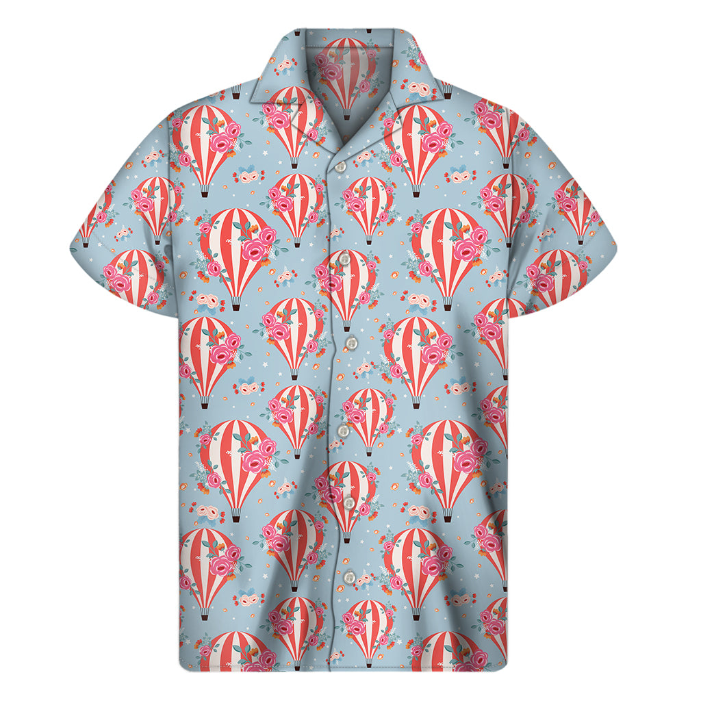 Tropical Blooms Men's Hawaiian Short Sleeve Shirt - 1