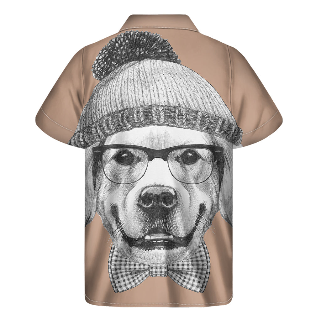 Island Pup Paradise Men's Hawaiian Short Sleeve Shirt - 2