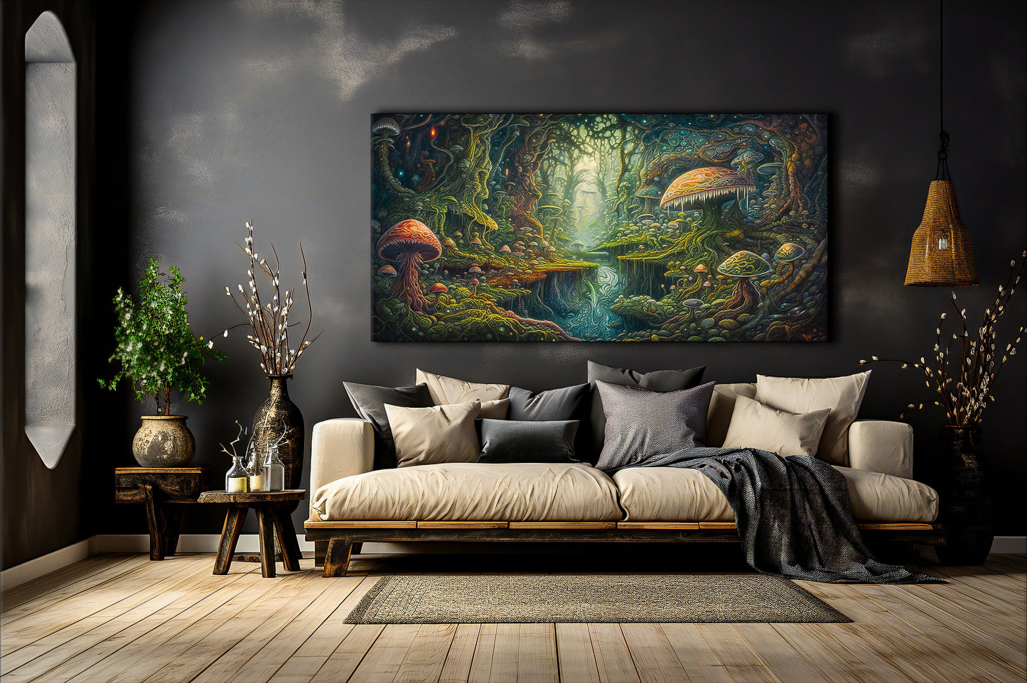 Magic Mushroom Wall Art