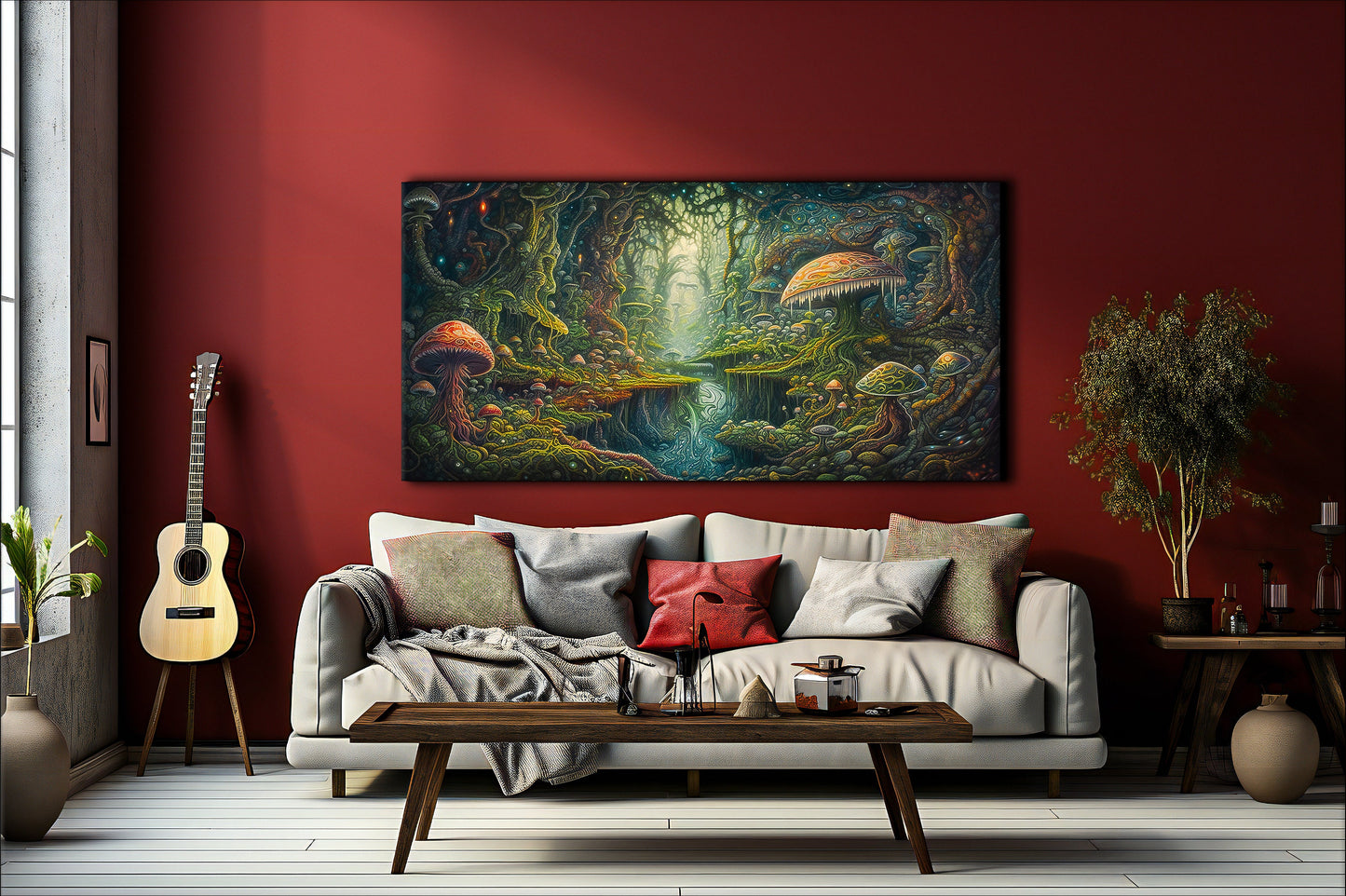Magic Mushroom Wall Art
