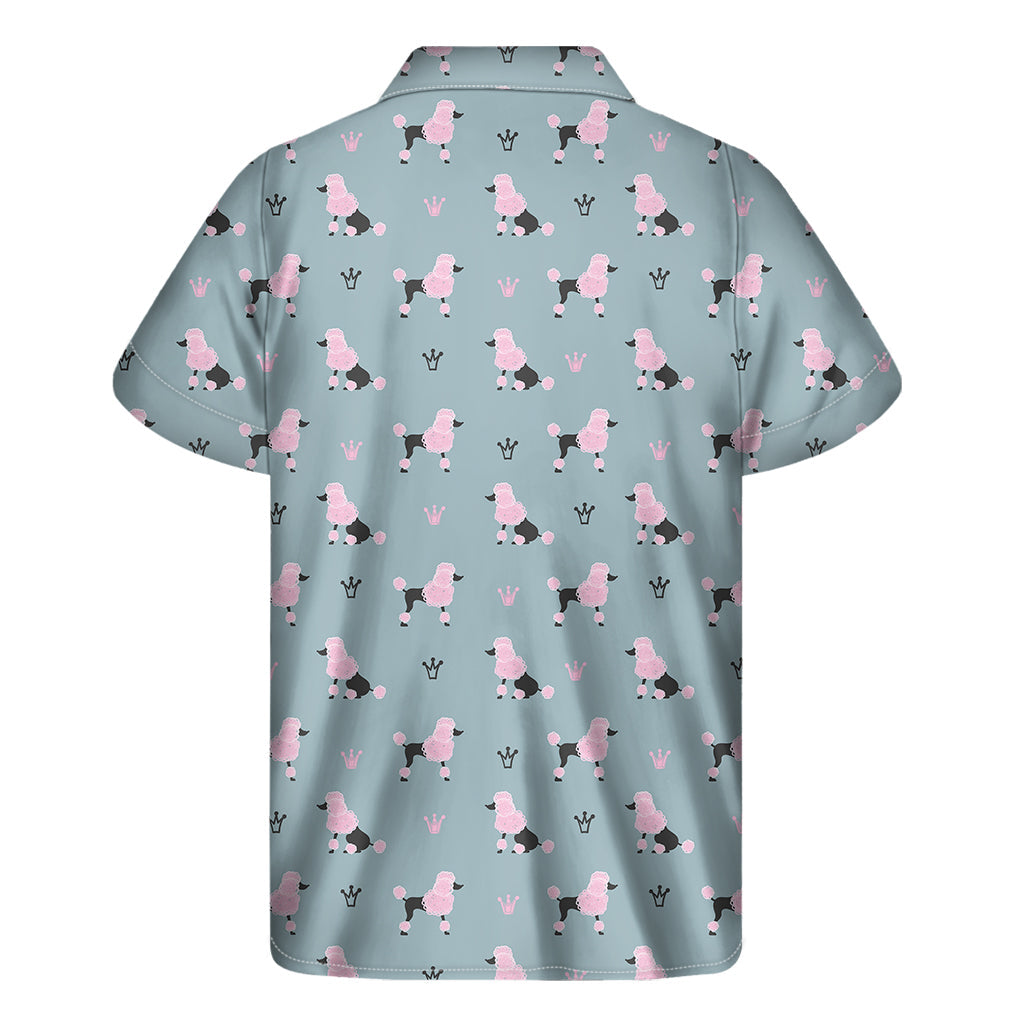 Poodle and Crown Pattern Hawaiian Aloha Shirt - 2