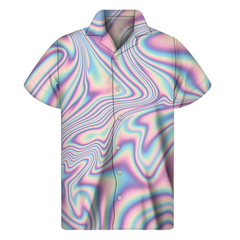 Psychedelic Hawaiian Vibe Short Sleeve Shirt - 1