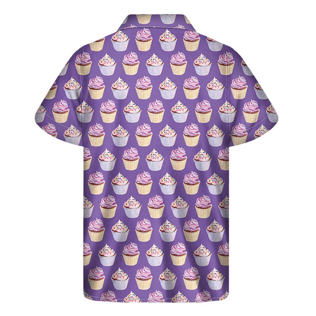 Purple Cupcake Hawaiian Paradise Short Sleeve Shirt - 2