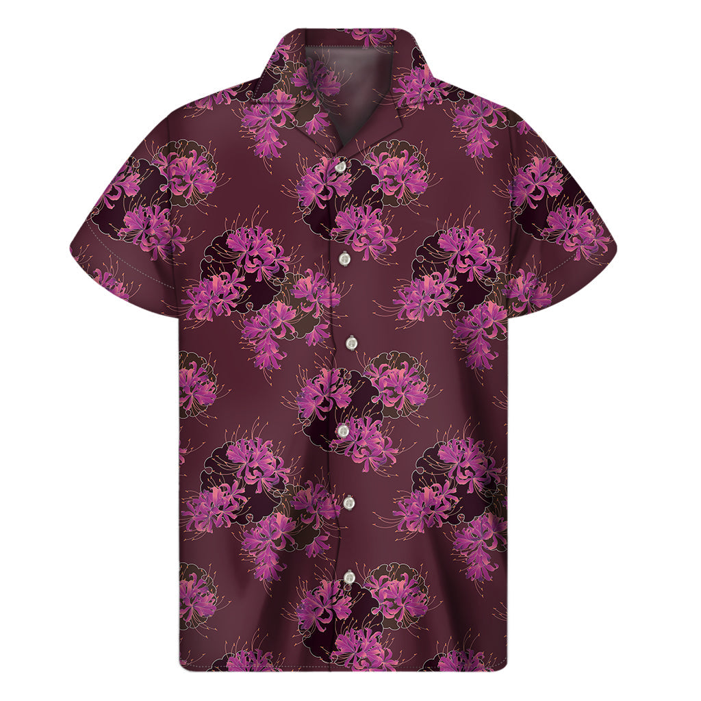 Purple Japanese Amaryllis Hawaiian Shirt: Embrace the Aloha Spirit in Style - 1
