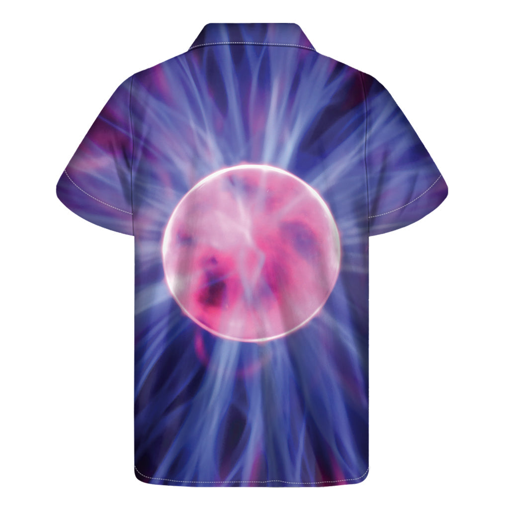 Purple Plasma Ball Hawaiian Aloha Shirt - 2