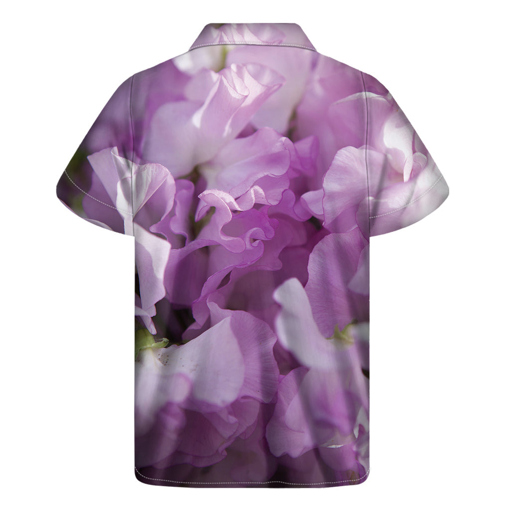 Purple Sweet Pea Hawaiian Aloha Shirt - 2