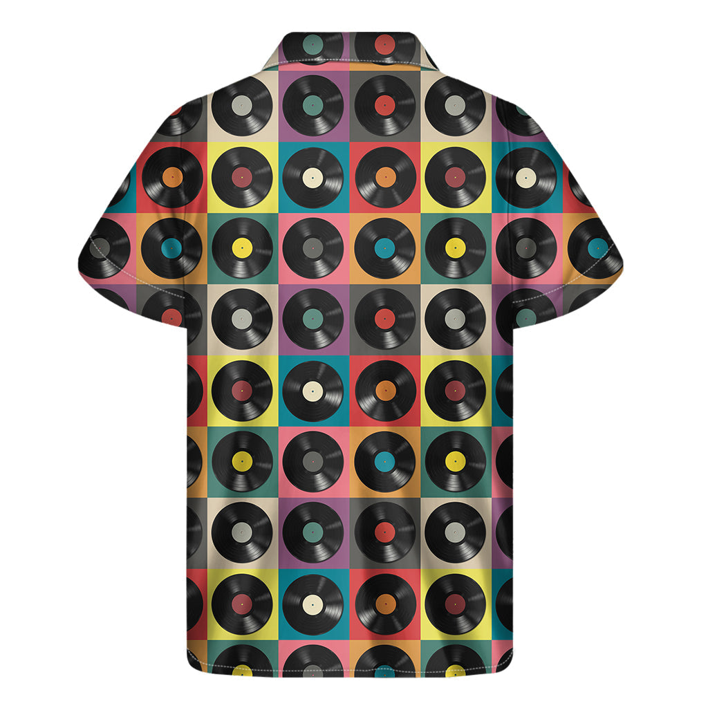 Vintage Vinyl Aloha: Men's Hawaiian Short Sleeve Shirt - 2