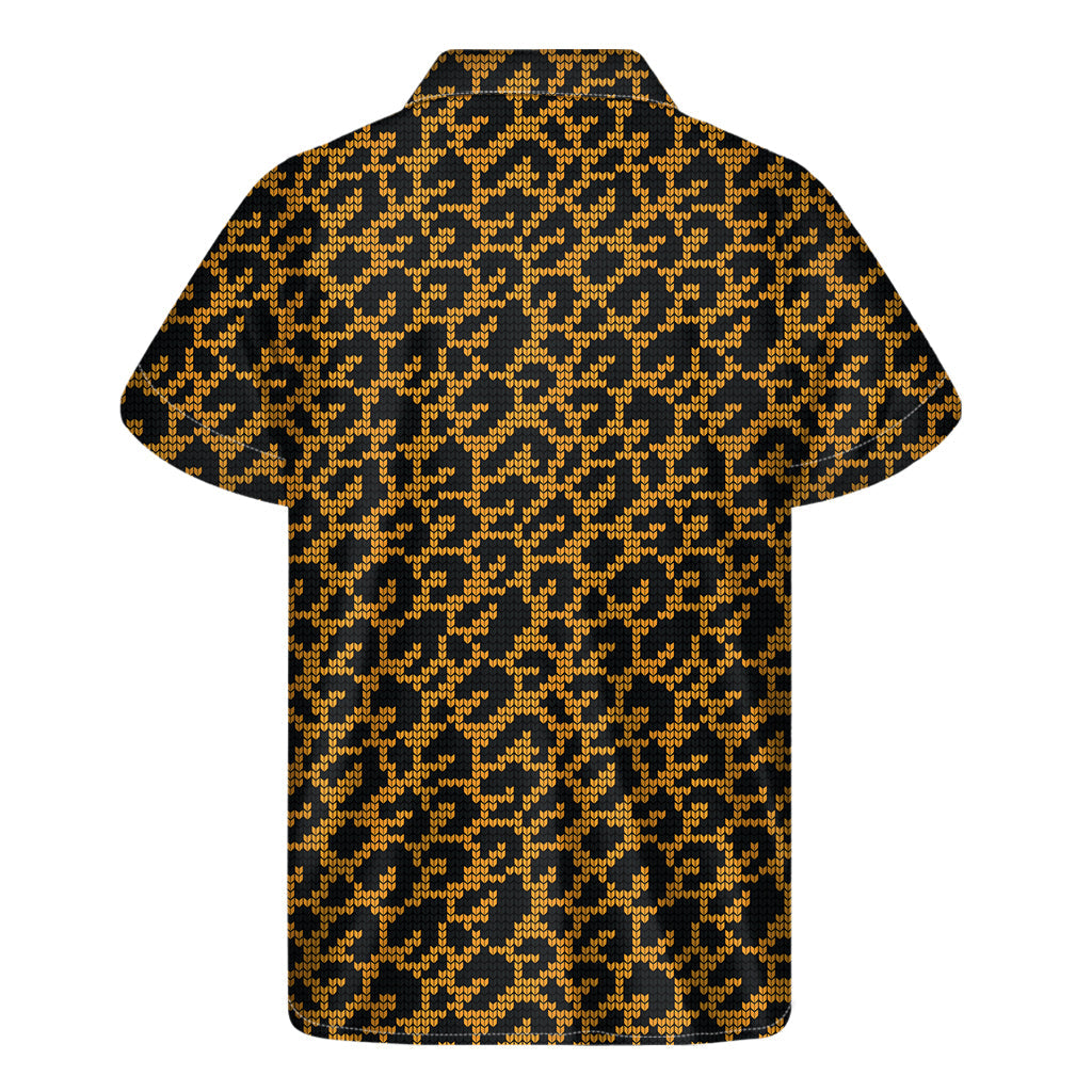Wild Leopard Hawaiian Print Short Sleeve Shirt - 2