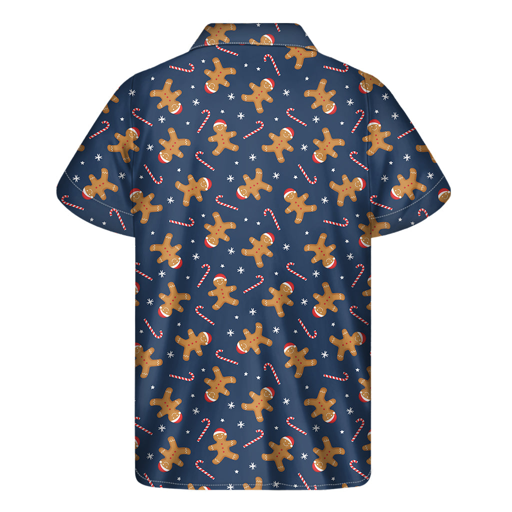 Xmas Gingerbread Man Hawaiian Shirt - 2