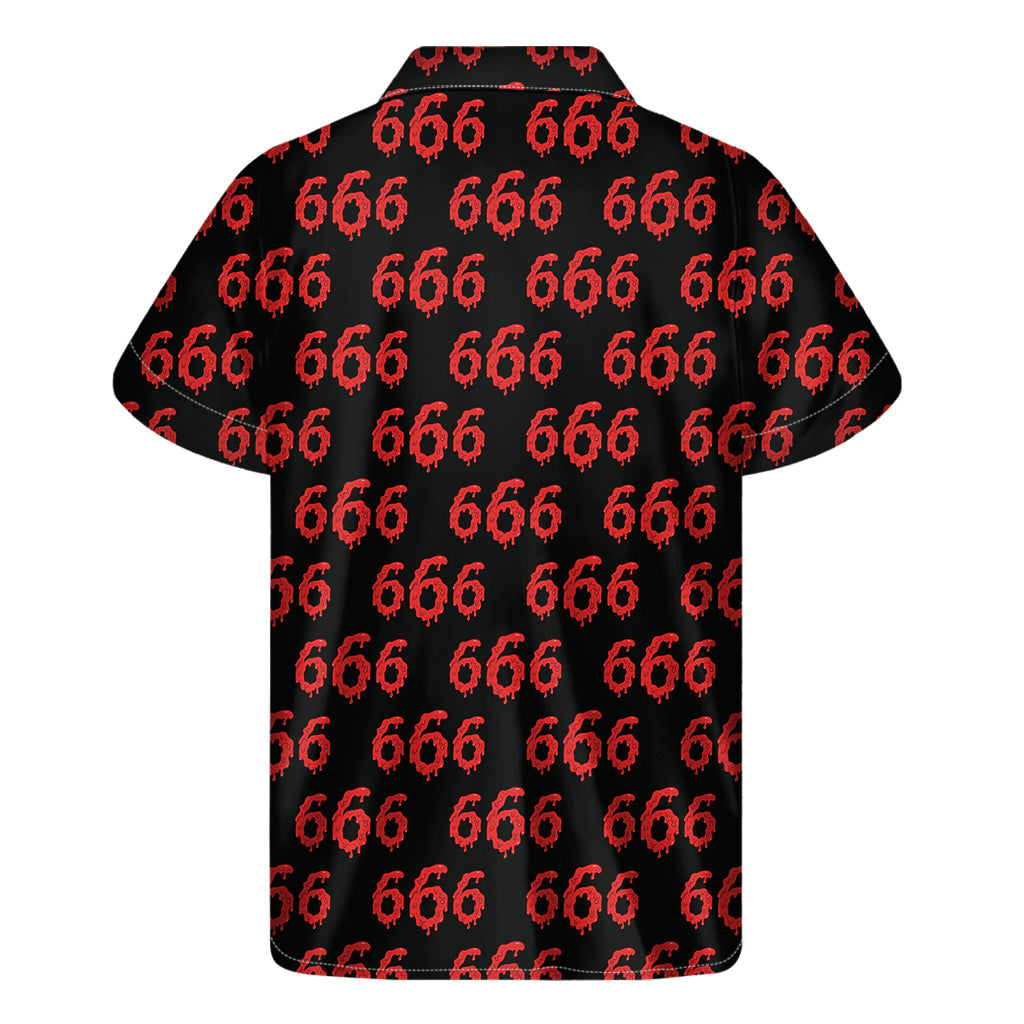 Spirit of Aloha: 666 Satan Pattern Hawaiian Shirt - 2