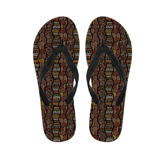 Hawaiian Vibes: Tropical Print Flip Flops for Island Style - 1