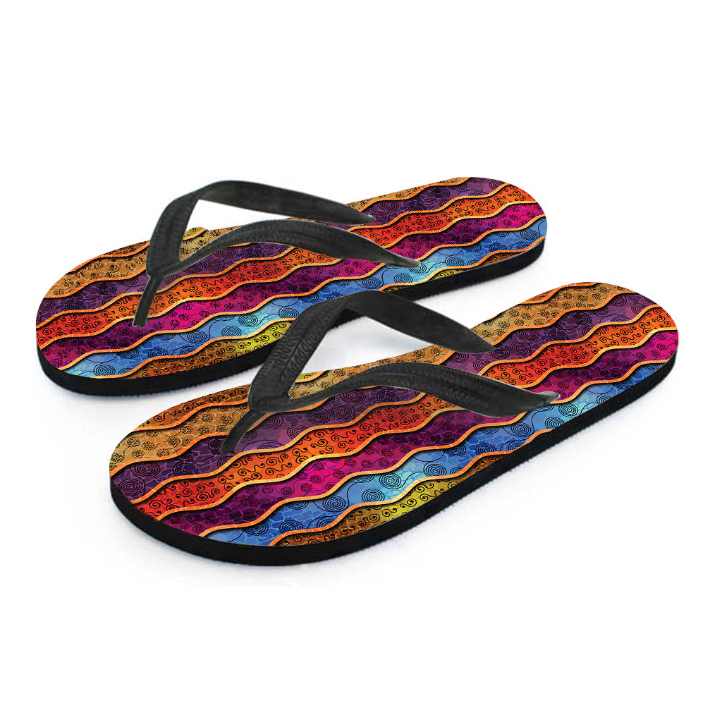 Island Style: Afro-Ethnic Inspired Hawaiian Flip Flops Outfit - 2