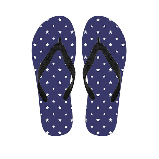 Island Chic: Hawaiian Star Pattern Flip Flops Outfit - 1