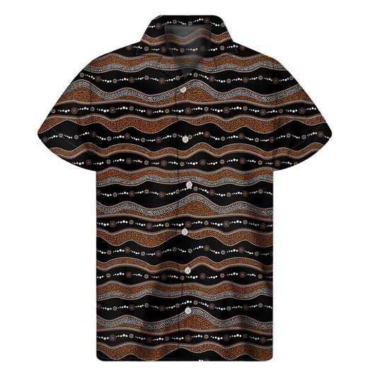 Hawaii Vibes: Men's Short Sleeve Hawaiian Outfit - 1