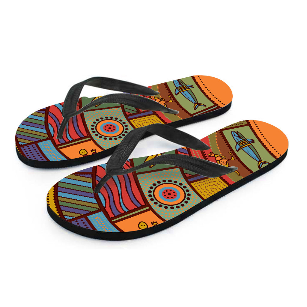 Hawaiian Vibes: Ethnic Pattern Print Flip Flops to Complete Your Outfit - 2
