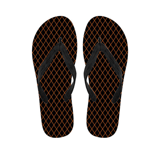 Harlequin Print Hawaiian Delight Flip Flops - 1