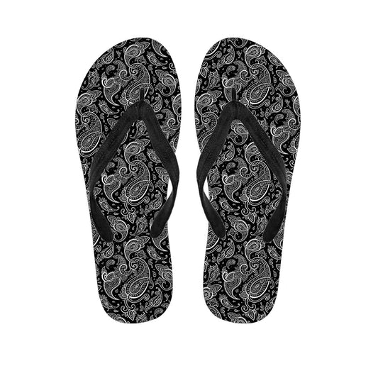 Paisley Paradise: Hawaiian Outfit to Match Your Stylish Flip Flops - 1