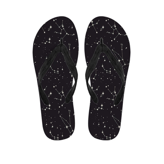 Zodiac Stars Hawaiian Flip Flops - Embrace the Aloha Spirit! - 1