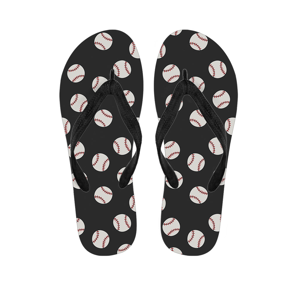Island Style: Hawaiian Baseball Pattern Flip Flops Outfit - 1