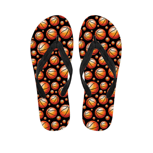 Basketball Bliss: Stylish Hippie Flip Flops - 1