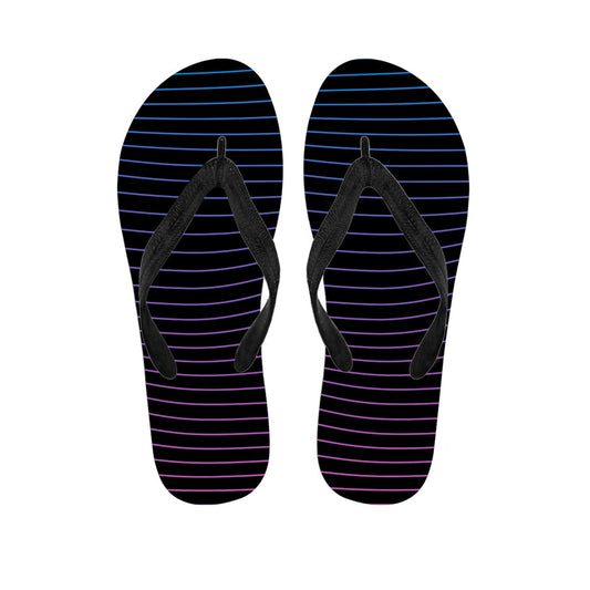 Tropical Waves Hawaiian Flip Flops - 1