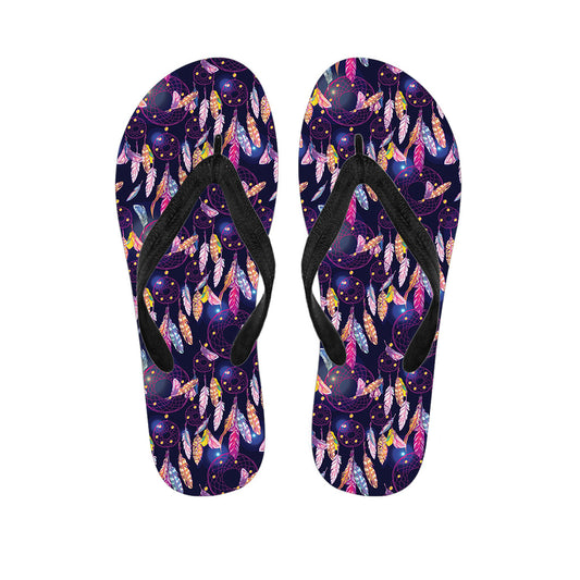 Boho Dream Catcher Pattern Hawaiian Flip Flops - 1