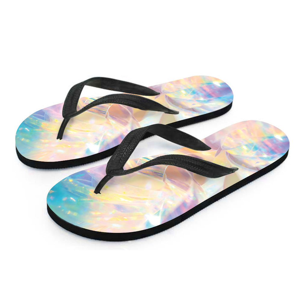 Hawaiian Holographic Flip Flops: Walk in Style - 2