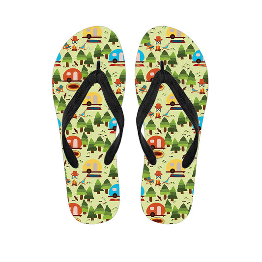 Tropical Vibes: Hawaiian Print Flip Flops to Complete Your Island Outfit - 1