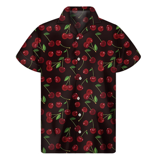 Cherry Delight Hawaiian Short Sleeve Shirt - 1